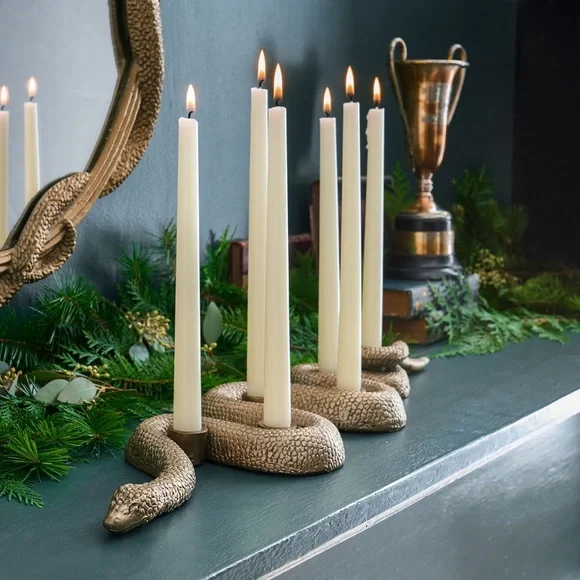 Pottery Barn Teen Harry Potter Nagini 6 Candle Holder Decorative Candela… - Picture 2 of 8